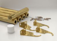 Отопительный радиатор Сунержа Эстет-0 EU50 правый 1200х225 5 секций Золото арт-03-0321-1205 — фото 3, Радиаторы отопления