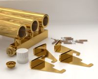 Отопительный радиатор Сунержа Кумир-0 EU50 левый 300х330 5 секций Золото арт-03-0350-3005 — фото 3, Радиаторы отопления