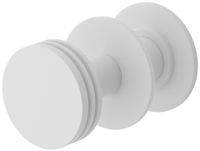 Вешалка Вешалка Сунержа Диско Матовый белый арт-30-2010-0006 — фото 1, Крючки для полотенец