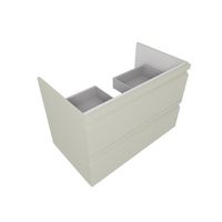 Товар: AQ77080-GS Комплект мебели: Тумба 80см ВЕГА с раковиной AQ0480-00, 2 ящика, цвет шалфей зеленый - фото 3 AQ77080-GS Комплект мебели: Тумба 80см ВЕГА с раковиной AQ0480-00, 2 ящика, цвет шалфей зеленый — фото 3, Тумбы с раковиной