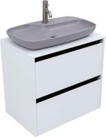 Товар: Тумба под раковину Allen Brau Activity 70 белый матовый/черный браш арт-1.34003.WM - фото 7 Тумба под раковину Allen Brau Activity 70 белый матовый/черный браш арт-1.34003.WM — фото 7, Тумбы под раковину