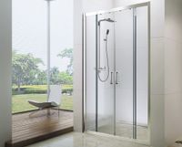 Душевая дверь BERGES PORTA 120-140 арт-063101 — фото 1, Раздвижные душевые двери