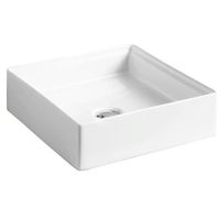 Раковина Artceram Scalino накладная без отверстий цвет белый матовый арт-SCL001 05 00 — фото 4, Раковины накладные