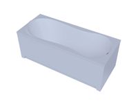 Акриловая ванна Aquatek Афродита 150x70 прямоугольная, универсальная, без каркаса, без экрана, без гидромассажа AFR150-0000079 — фото 1, Акриловые ванны