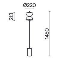 Напольный светильник (торшер) Maytoni арт-MOD178FL-L11W3K — фото 2, Торшеры