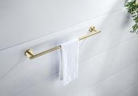 Товар: AQ4214BG ОБЕРОН полотенцедержатель 600 мм, шлиф. золото - фото 3 AQ4214BG ОБЕРОН полотенцедержатель 600 мм, шлиф. золото — фото 3, Полотенцедержатели