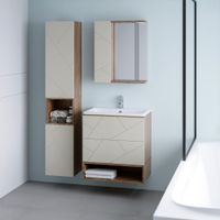 Товар: Ниша для тумбы Бриклаер КРИСТАЛЛ 70 см, дуб крафт табачный 417085416866 - фото 4 Ниша для тумбы Бриклаер КРИСТАЛЛ 70 см, дуб крафт табачный 417085416866 — фото 4, Тумбы с раковиной