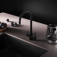 Товар: X-Joy S, смеситель для кухни с С-изливом с каналом для питьевой воды, черный арт-F85B07722 - фото 3 X-Joy S, смеситель для кухни с С-изливом с каналом для питьевой воды, черный арт-F85B07722 — фото 3, Смесители для кухни