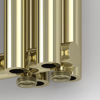 Отопительный радиатор Сунержа Эстет-00 EU50 500х675 15 секций Шампань арт-020-0322-5015 — фото 1, Радиаторы отопления