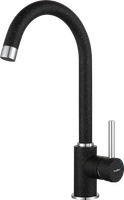GF Смеситель для кухни, U-обр. D-35мм (черный) арт-3650 черный — фото 1, Смесители для кухни