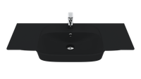 CREAVIT Раковина ЧЕРНАЯ SY100-00SM00E-0000 — фото 1, Раковины накладные