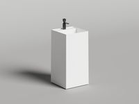 Раковина напольная ARMONIA SQUARE TOP 01
без отверстия под смеситель
 покраска по RAL полностью 130511TGF — фото 1, Раковины