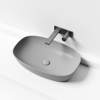 Смеситель для раковины SANCOS Nexus с внутренней частью, вороненая сталь, арт. арт-SC9013GG — фото 3, Смесители для раковины