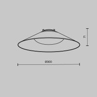 Товар: Подвесной светильник Technical TR127B-12W4K-B - фото 2 Подвесной светильник Technical TR127B-12W4K-B — фото 2, Подвесные светильники