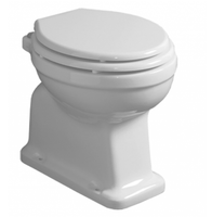 Унитаз SIMAS LONDRA напольный приставной или к бачку с вертикальным сливом цвет белый LO901 — фото 1, Подвесные унитазы