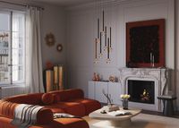 Подвесной светильник Maytoni арт-MOD383PL-L40BBS3K — фото 6, Подвесные светильники