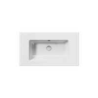 раковина подвесная/встраиваемая PURA 82x46 белый арт-8838111 — фото 1, Раковины подвесные