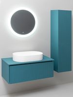 Товар: Шкаф-пенал подвесной MONACO 35 /аквамарин/универсальный/ AQUA DE MARCO 3035AQMON - фото 6 Шкаф-пенал подвесной MONACO 35 /аквамарин/универсальный/ AQUA DE MARCO 3035AQMON — фото 6, Шкафы для ванной