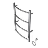 Полотенцесушитель электрический AZARIO VERONA 400/600 4 секции, диммер справа, хром арт-AZ04846 — фото 2, Электрические полотенцесушители