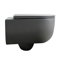 Унитаз подвесной Veconi Rino арт-VRI-49TGR — фото 2, Подвесные унитазы