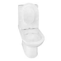 Унитаз-компакт Azario Kano 370х630х800 напольный, безободковый, в комплекте с быстросъемным сиденьем микролифт арт-93590 — фото 3, Напольные унитазы