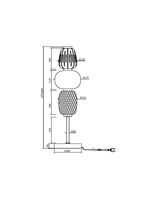 Товар: Настольный светильник Maytoni MOD267TL-L28CH3K - фото 6 Настольный светильник Maytoni MOD267TL-L28CH3K — фото 6, Настольные лампы