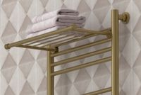 Полка прямая Полка Сунержа прямая 4П / L 370 Золотой шёлк арт-32-2012-4370 — фото 1, Полки для полотенец