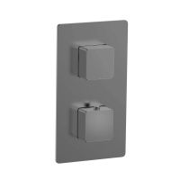 Savona Встраиваемый термостат на 3 потр. в комплекте с внутр. частью, металл арт-AQM8809GM — фото 1, Смесители для душа с термостатом