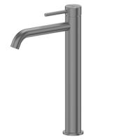 Смеситель ABBER Wasser Kreis 316 AF8111BGG-L для накладной раковины, оружейная сталь брашированная — фото 1, Смесители для раковины