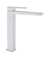 Смеситель для раковины Fiore KUBE 100BB8517, белый — фото 1, Смесители для раковины