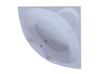 Акриловая ванна Aquatek Поларис-2 155x155 угловая, универсальная, с каркасом, без гидромассажа арт-POL2-0000004 — фото 3, Акриловые ванны