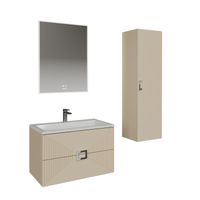 Товар: Тумба подвесная "ЛУКСОР-60 см" с 2-я ящ. беж. матовая (ум. Блисс-60 см.) 106053 - фото 2 Тумба подвесная "ЛУКСОР-60 см" с 2-я ящ. беж. матовая (ум. Блисс-60 см.) 106053 — фото 2, Комоды и тумбы для ванной комнаты