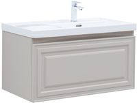 Товар: Тумба с раковиной Aquanet Агата 90 R 1 ящ. цв. бежевый 00365935 - фото 1 Тумба с раковиной Aquanet Агата 90 R 1 ящ. цв. бежевый 00365935 — фото 1, Тумбы с раковиной