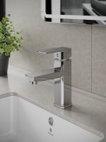 OneLife смеситель для раковины однорычажный полимерный, хром арт-P06-021cr — фото 6, Смесители для раковины