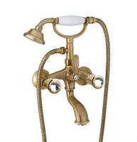 Смеситель для ванны Fiore VENERE SKY (SWAROVSKI®) , золото арт-13ZZ0600 — фото 1, Смеситель для ванны