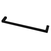 Полотенцедержатель COLOMBO DESIGN MINI Q B5009.NM широкий цвет черный матовый — фото 3, Полотенцедержатели