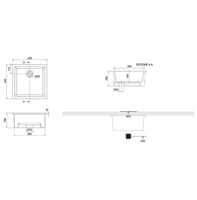 Товар: Раковина Scarabeo MIKY встраиваемая снизу без перелива без отверстий цвет белый арт-8089 - фото 3 Раковина Scarabeo MIKY встраиваемая снизу без перелива без отверстий цвет белый арт-8089 — фото 3, Раковины встраиваемые снизу