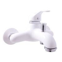 Смеситель Labe для ванной, белый/хром, арт-L054.5BC — фото 1, Смеситель для ванны