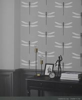 Товар: Обои Andrea Rossi Cavolli Винил на флизелине (1,06*10,05) Серый, Насекомые арт-54426-7 - фото 2 Обои Andrea Rossi Cavolli Винил на флизелине (1,06*10,05) Серый, Насекомые арт-54426-7 — фото 2, Обои