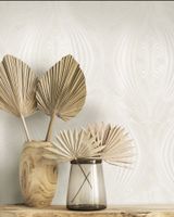 Обои Emiliana Parati Tekko New Винил на флизелине (1,06*10,05) Бежевый/Белый/Серебряный, Абстракция арт-20039T — фото 3, Обои