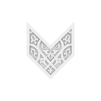 Декоративная панель Европласт 24x208x250 мм арт-1.57.504 — фото 1, Панели