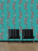 Обои Clarke & Clarke Animalia арт-W0105-05 — фото 2, Обои