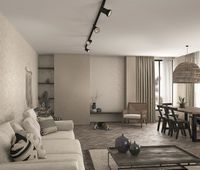 Обои Marburg Dune Винил на флизелине (0,53*10,05) Бежевый, Штукатурка арт-32516 — фото 3, Обои