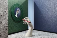 Товар: Обои Cole & Son Fornasetti Senza Tempo арт-114-17036 - фото 3 Обои Cole & Son Fornasetti Senza Tempo арт-114-17036 — фото 3, Обои