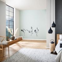 Панно Marburg Crush Motion Винил на флизелине (0,7*2,7) Зеленый, Птицы арт-63476 — фото 2, Обои