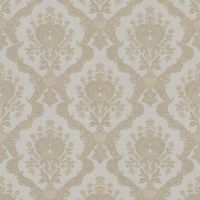 Обои Zambaiti Parati Tradizione Italiana 2025 Винил на флизелине (0,53*10,05) Бежевый, Дамаск арт-Z21744 — фото 1, Обои для стен