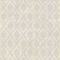 Обои Decori-Decori Carrara 2 Винил на флизелине (1,06*10,05) Серый/Бежевый, Дамаск арт-83656 — фото 1, Обои