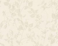 Обои AS Creation Hygge Винил на флизелине (0,53*10,05) Бежевый, Листья арт-36397-4 — фото 1, Обои