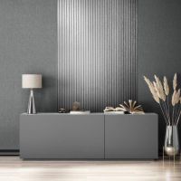 Обои Marburg Okan Винил на флизелине (1,06*10,05) Серый/Серебряный, Под дерево/Полоса арт-33095 — фото 5, Обои