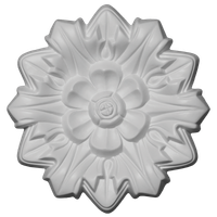 Розетка потолочная Европласт 198x21x198 мм арт-1.56.011 — фото 1, Розетки потолочные